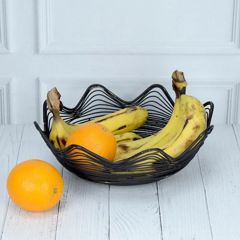 Ectora Wavy Fruit Basket media 1
