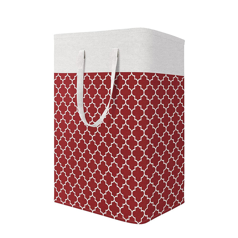 Calto Laundry Basket - Maroon media 3