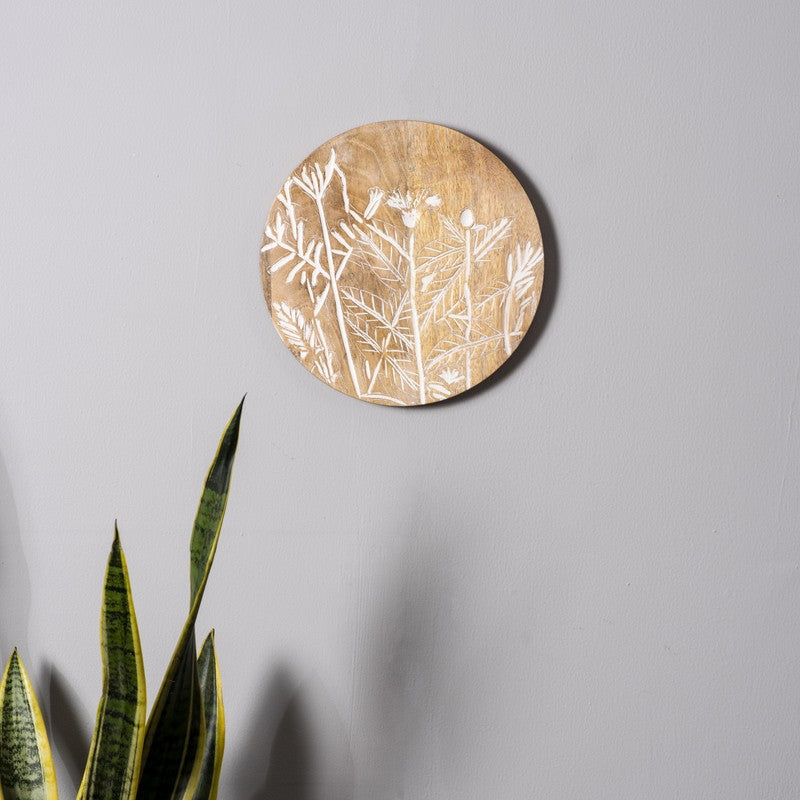 Ethereal Garden Wooden Wall Plate
