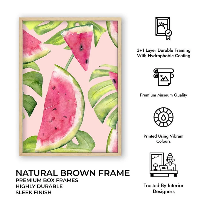 MelonBlast Archival Canvas Wall Art - Brown media 11