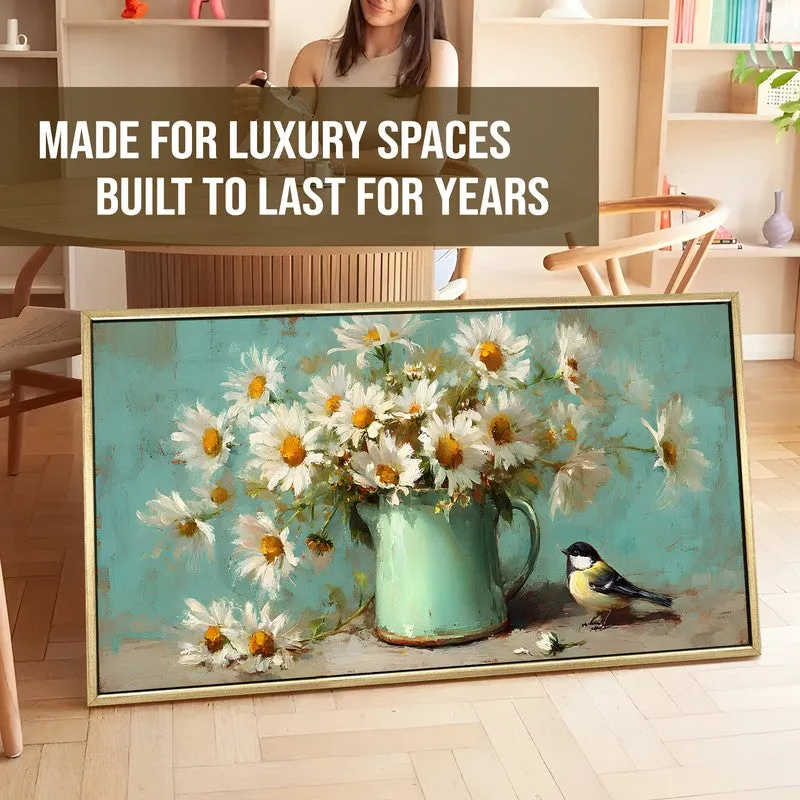 Garden Memoir Canvas Wall Painting With Frame media 5