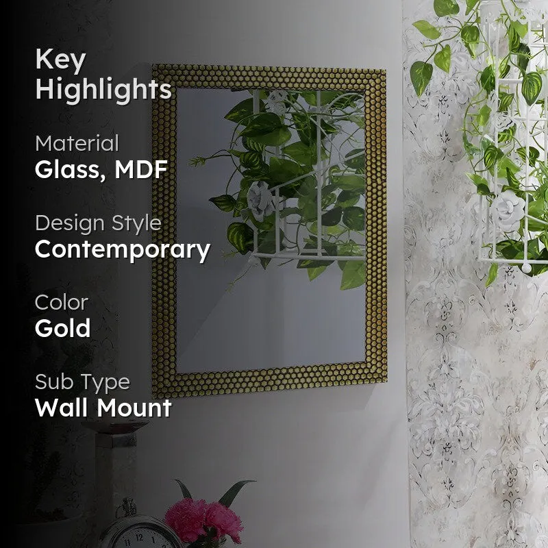 Naturae Wall Mirror With MDF Frame media 2