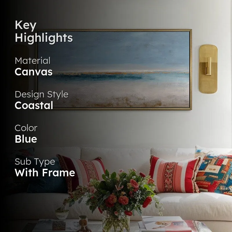 Blue Infinity Canvas Wall Art media 2