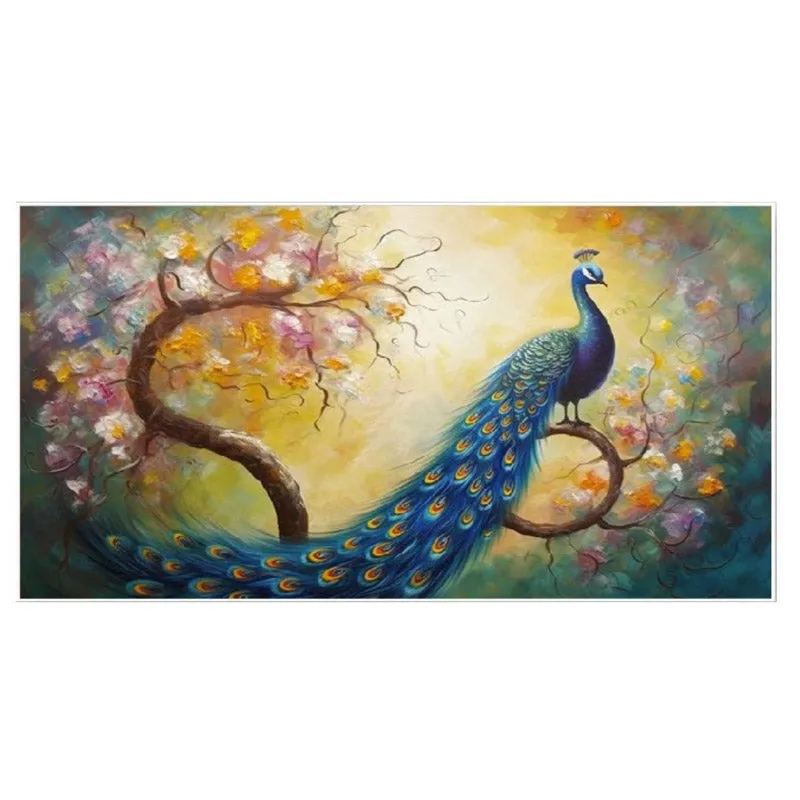 Ethereal Mayoora Canvas Wall Painting media 3