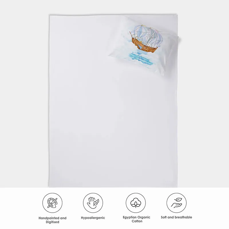 Sail Into Dreams Kids Cotton Bedsheet - 200 TC media 7