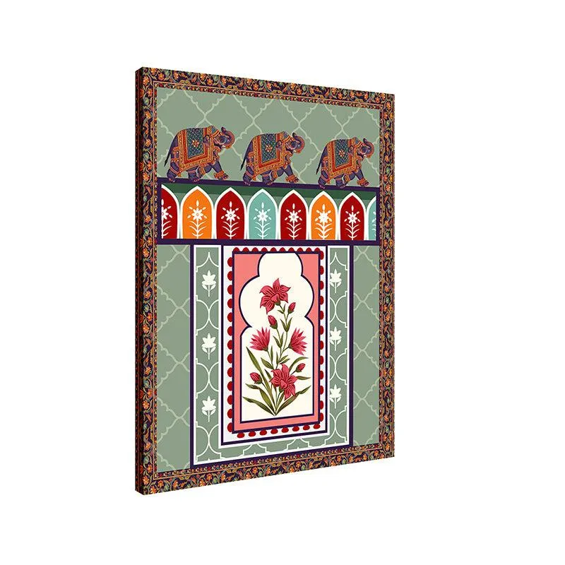Smarana Canvas Traditional Wall Art media 4