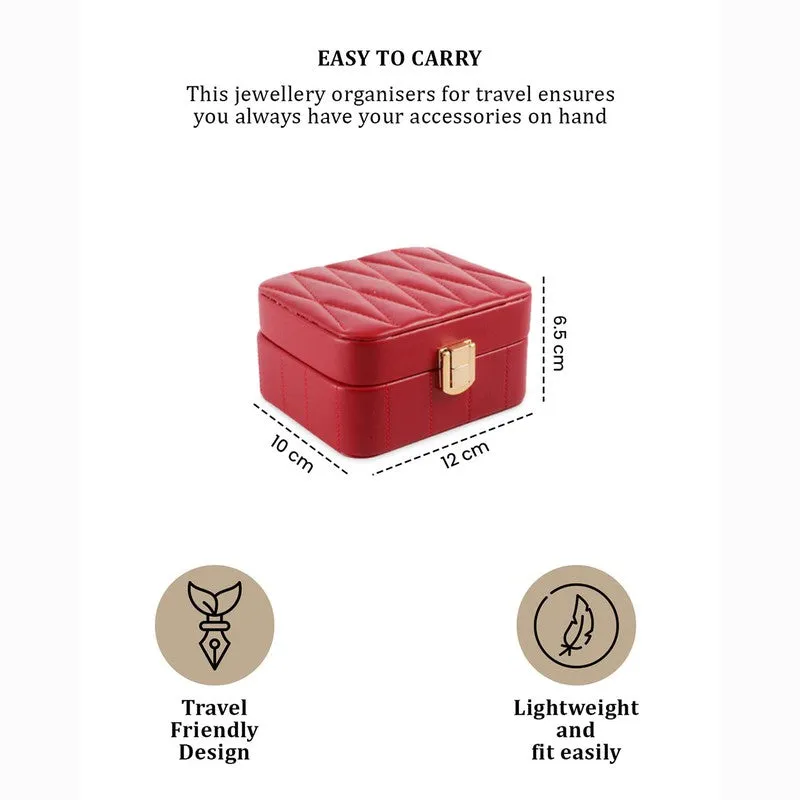 UrbanCharm Faux Leather Jewel Box media 8