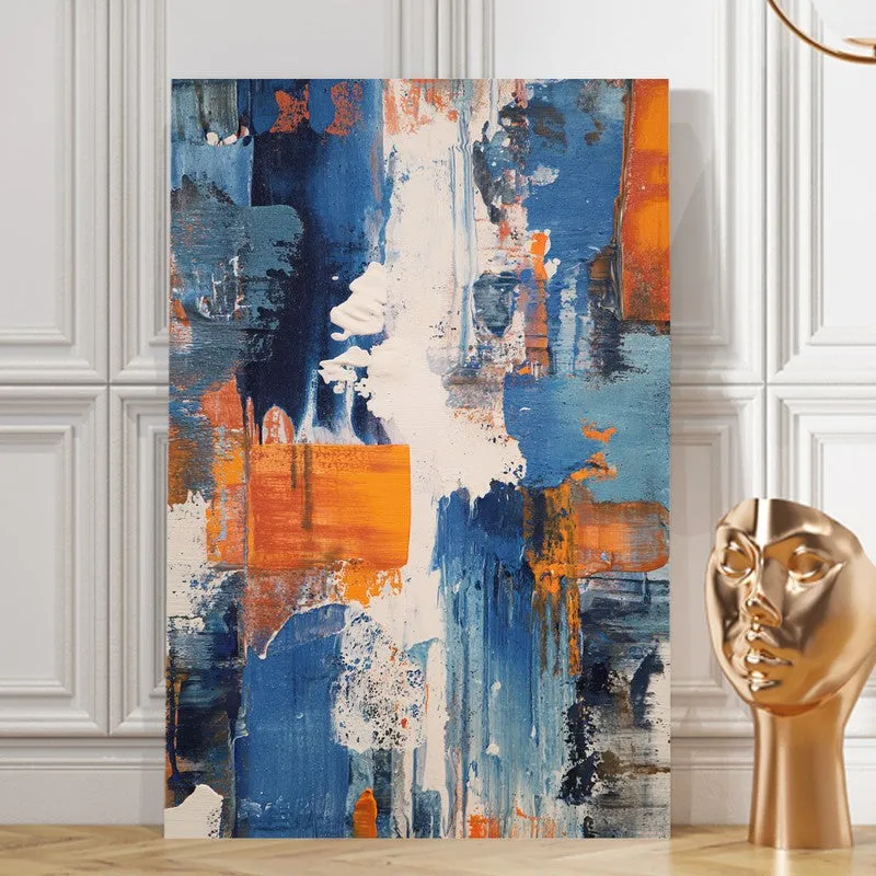 Stroke Color Fusion Canvas Wall Art media 8