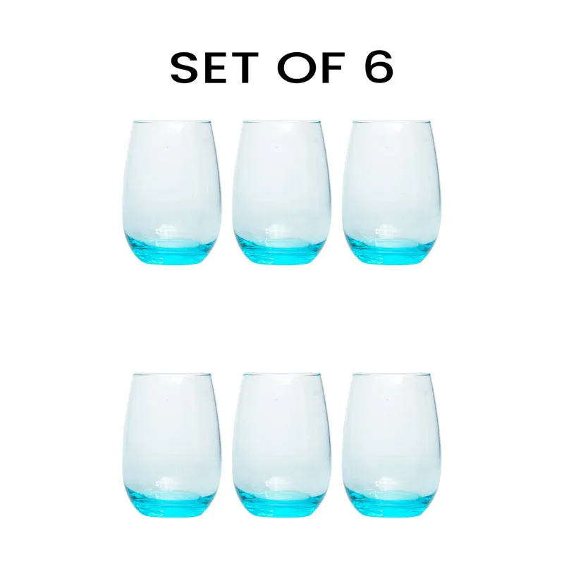Luminarc Maine Glass (370 mL/Blue) - Set Of Six media 4