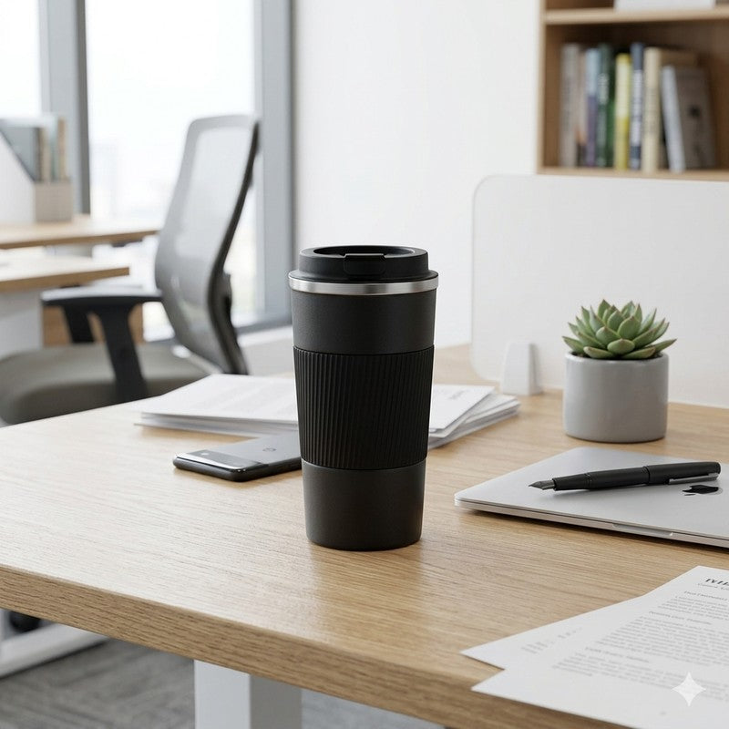 Chill Core Steel Tumbler (500 mL) - Black - 500 mL
