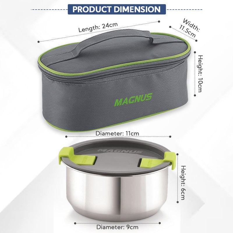 Lunavo Flex Lunch Box with Lunch Bag - Four Piece Set media 10