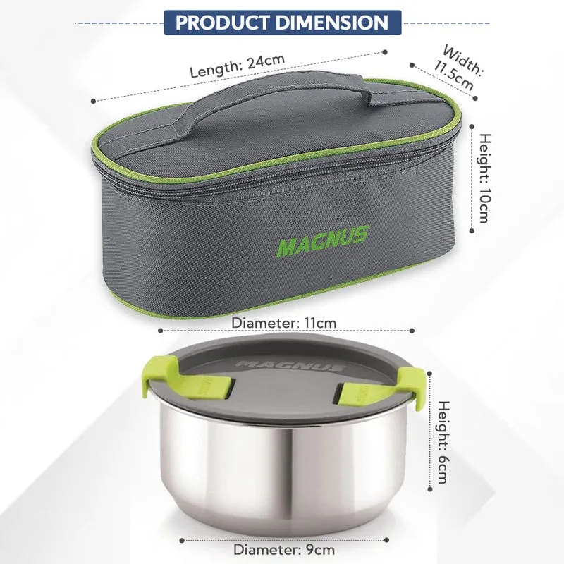 Lunavo Flex Lunch Box with Lunch Bag - Four Piece Set media 10
