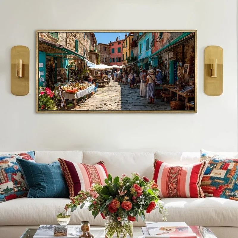 Tradebound Canvas Wall Painting With Frame media 1