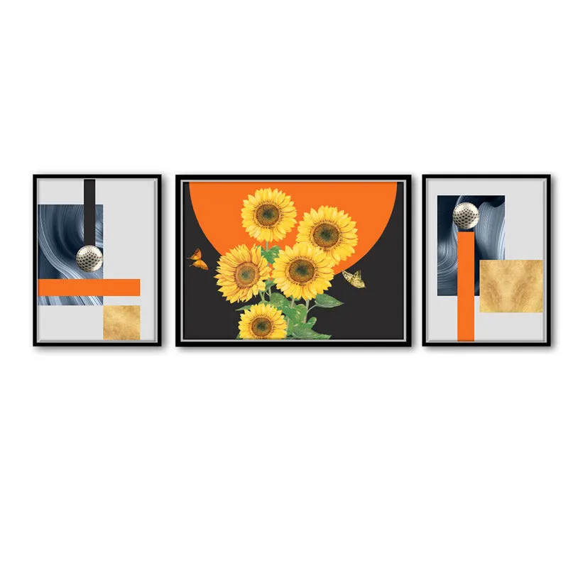 Brooklyn Floral Wall Art - Set Of Three media 4