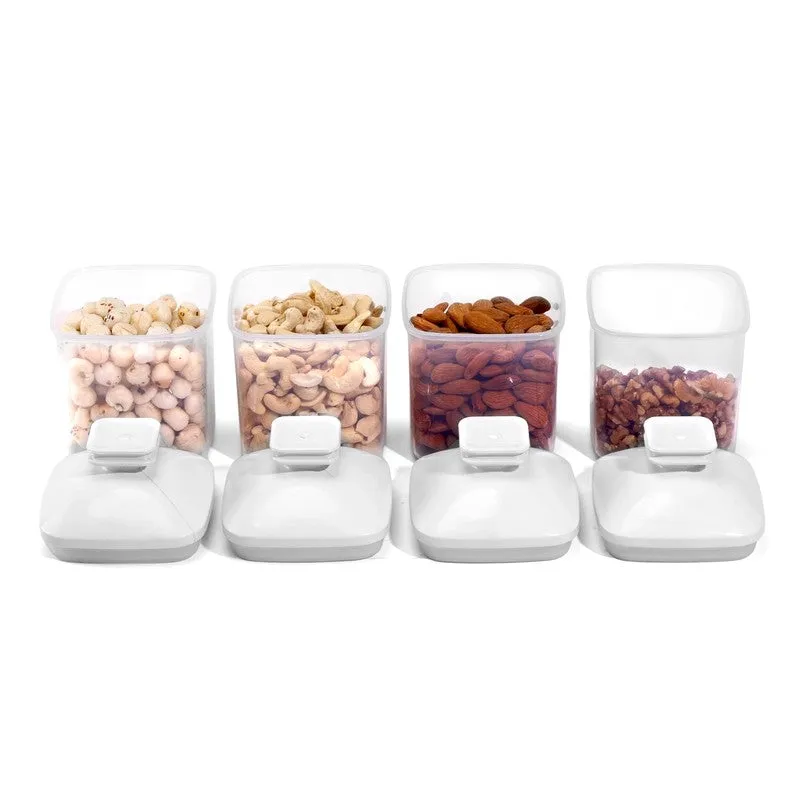 Snap Fresh Air Tight  Container ( 500 mL Each ) - Set of Four media 4