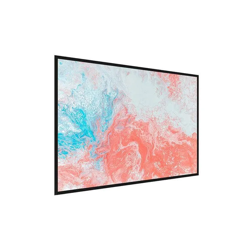 Contemporary Fluid Canvas Wall Painting - Black Frame media 3