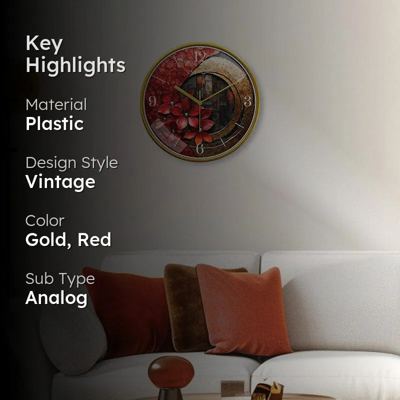 Min Time Analog Wall Clock media 2