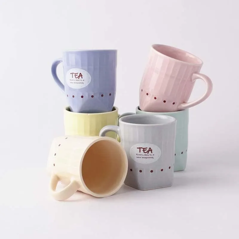Quirk Ceramic Tea Cup (130 mL Each) - Set of Six media 6