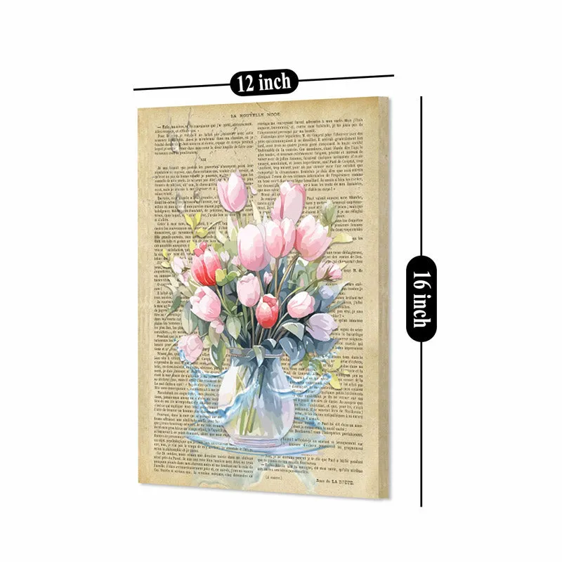 Bloom Print Wall Painting media 6