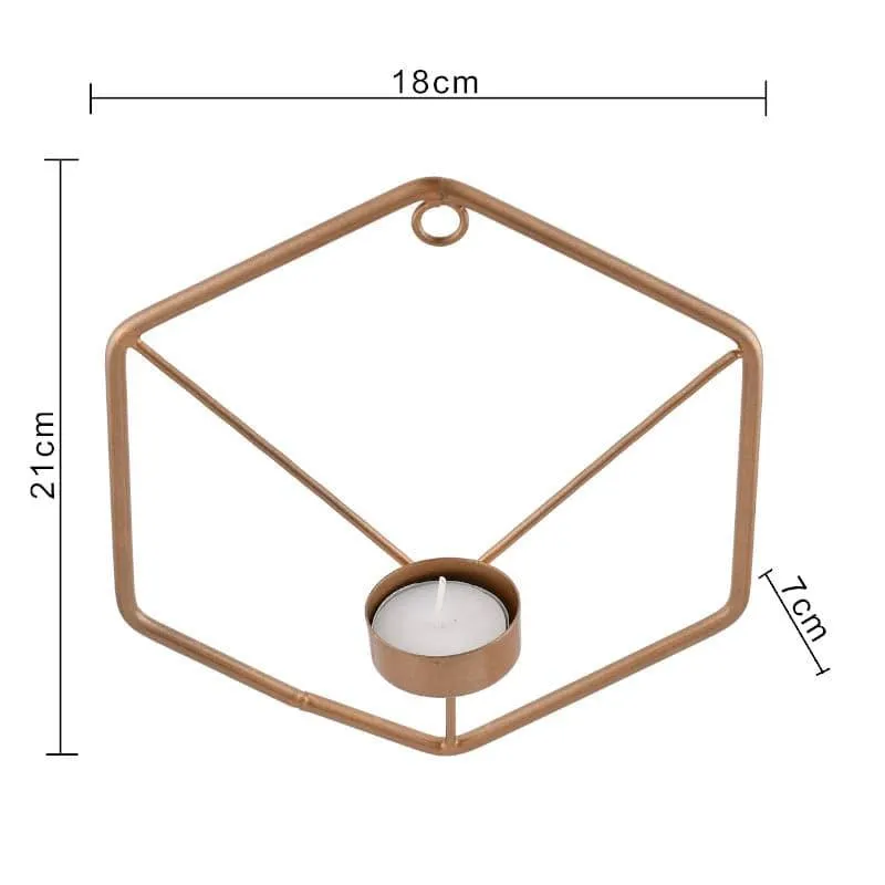 Hexagrid Candle Holder - Set Of Three media 4