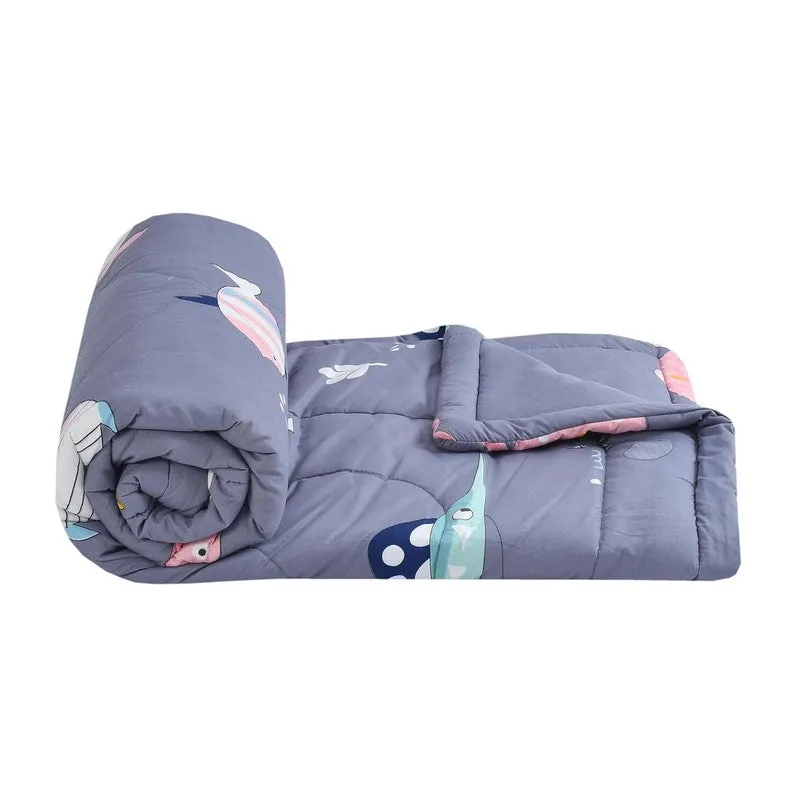 Ocean Bubbles Microfiber Kids Comforters - 150 GSM media 4