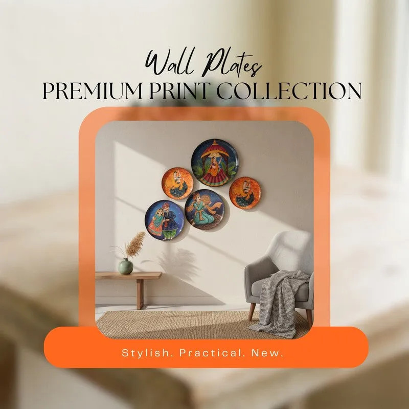 Sacred Grove Wall Plates - Set of Five media 9