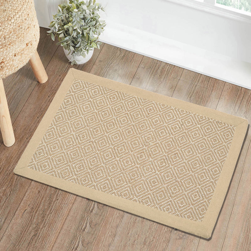 TerraTread Anti-Slip Jute Door Mats - Beige media 3
