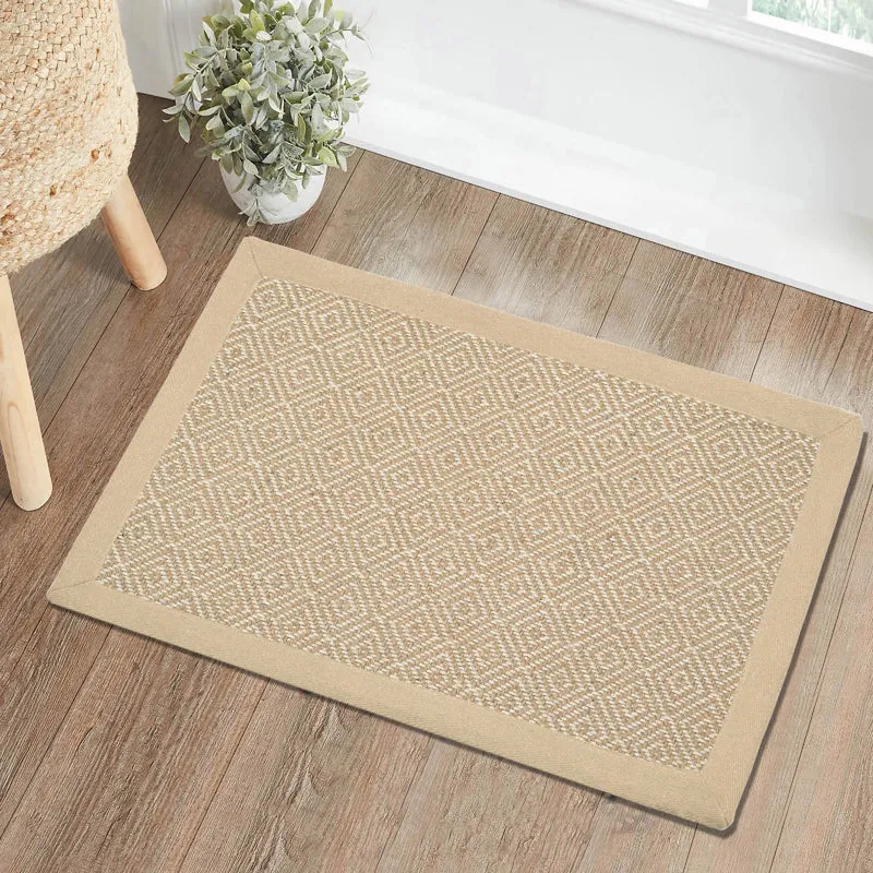 TerraTread Anti-Slip Jute Door Mats - Beige media 3
