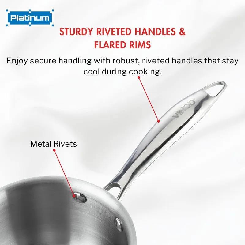 Vinod Lumo Whirl Saucepan With Lid - 3000 mL media 6