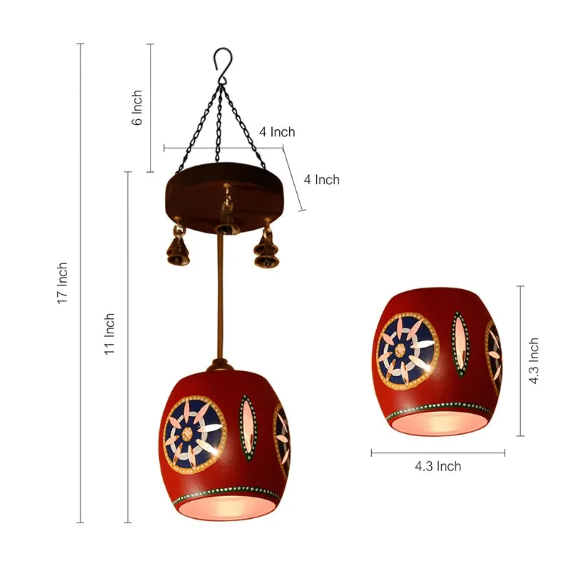 Amba Ethnic Pendant Lamp media 4