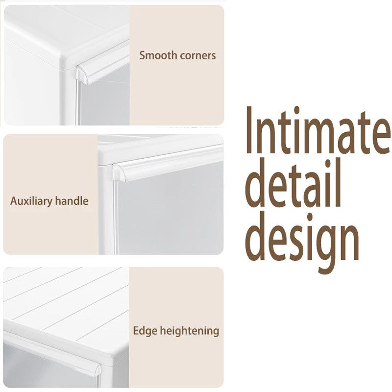 Lunex White Drawer Organizer media 8