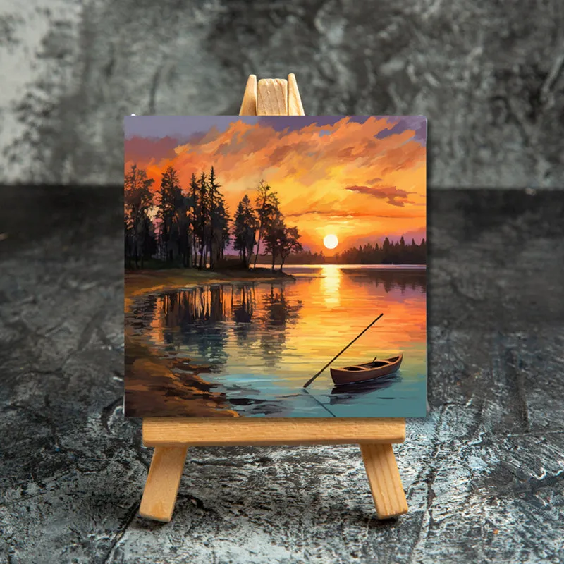 Lake Sunsets Showpiece media 4