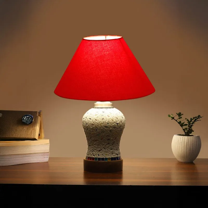 Ambryx Wooden Table Lamp - Multicolor media 1