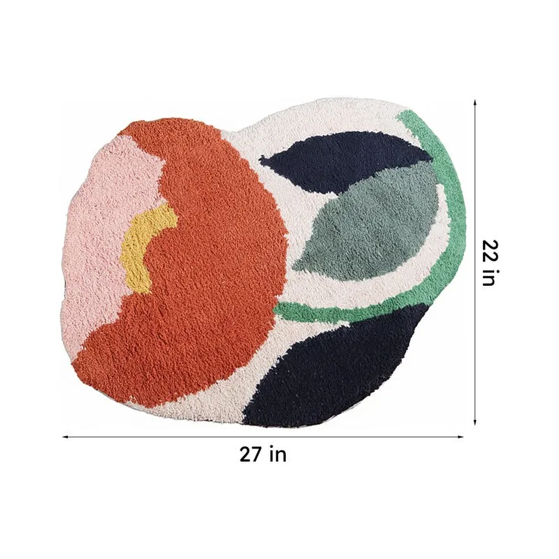 Tulip Twist Poly Cotton Bath Mat media 7