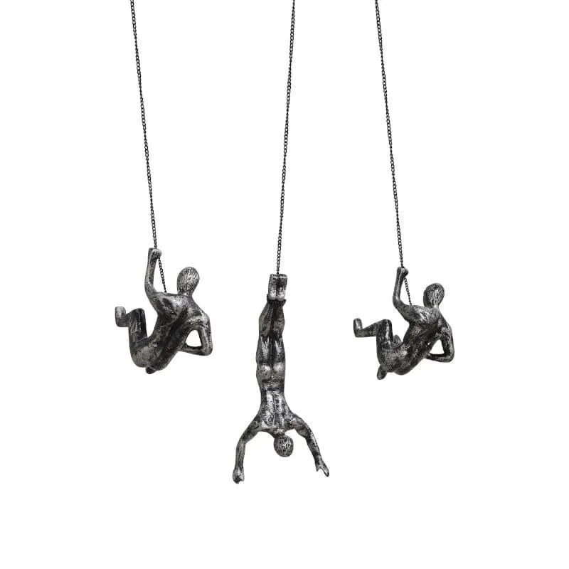 Acrobat Art Aluminium Wall Accent - Set Of Three media 3