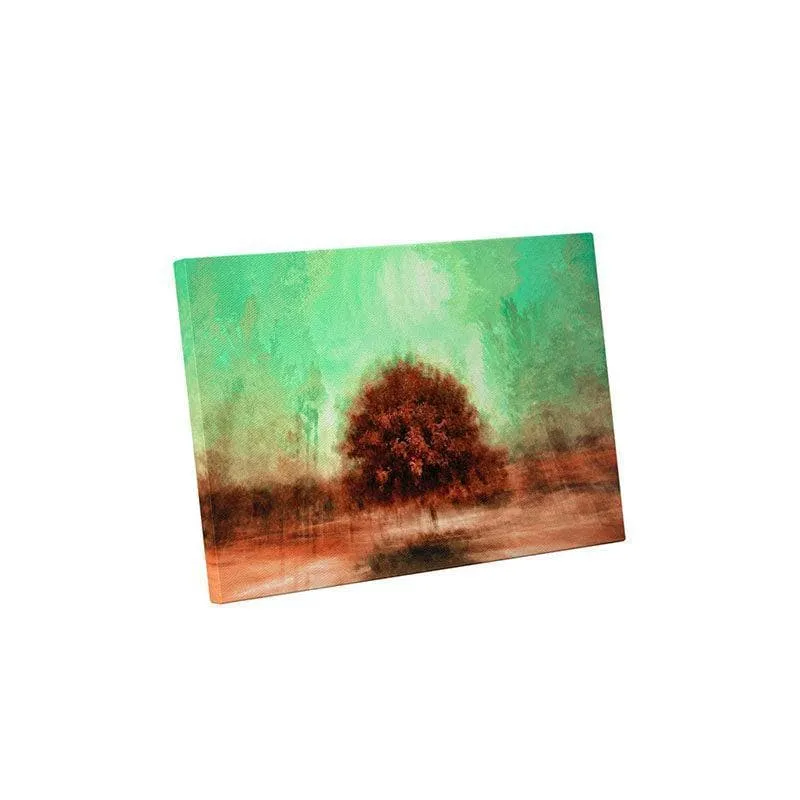 The Oak Tree Abstract Canvas Painting - Gallery Wrap media 3