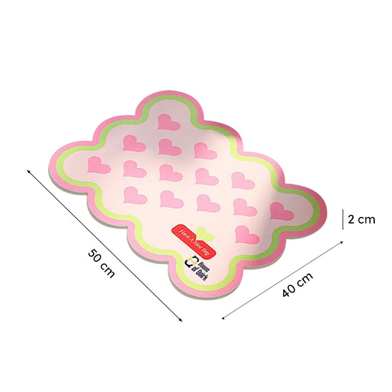Comfy Cook Pad Dish Drying Mat - Pink media 4