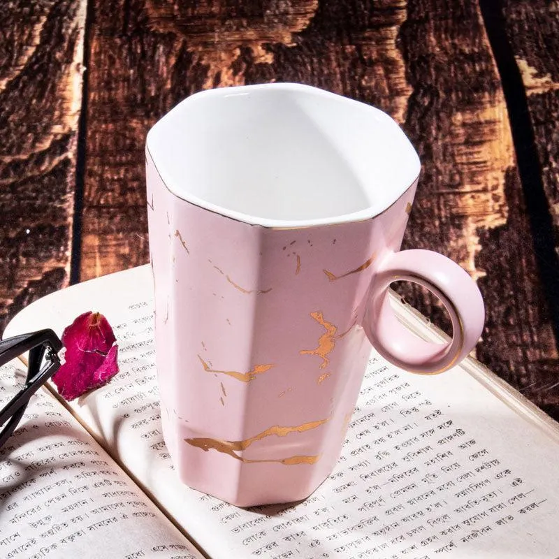 Goldira Glory Coffee Mug (Pink) - 400 mL media 3