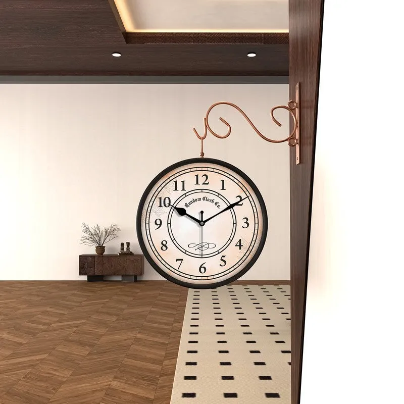 Chronwick Double Sided Wall Clock media 1