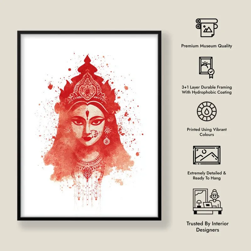 Divine Mother Durga Devi Archival Paper Wall Art media 8