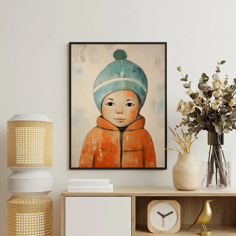Winter Boy Canvas Wall Art media 3