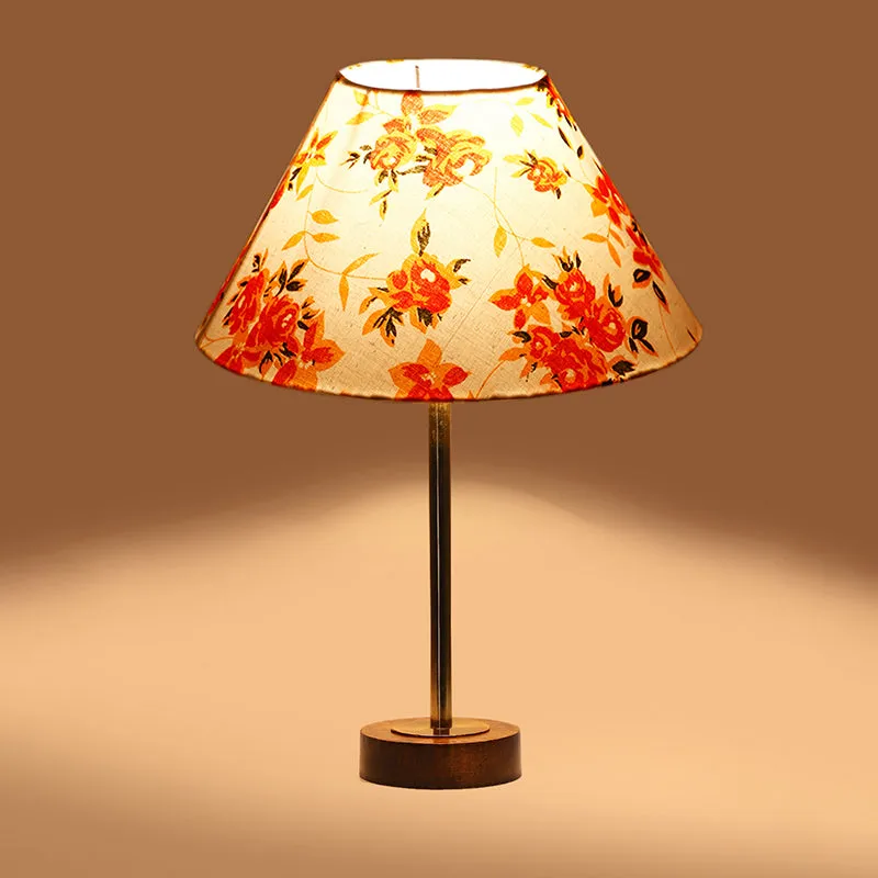 Fleur Conical Rodin Wooden Table Lamp - Multicolor media 6