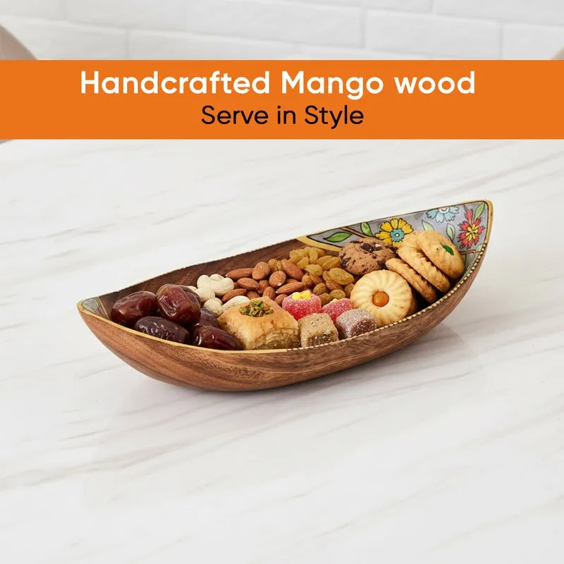 Khaas Thal Wood Platter - 3