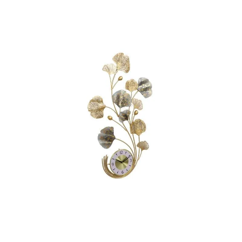 Floral Tune Wall Clock media 3
