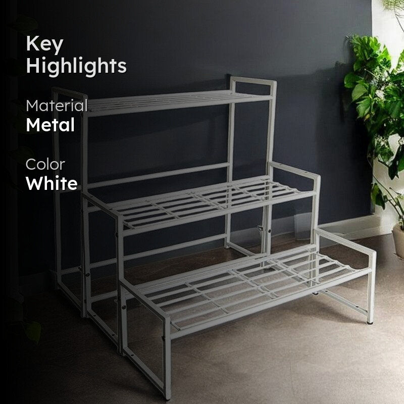Garden Crest Metal Planter Stand media 2