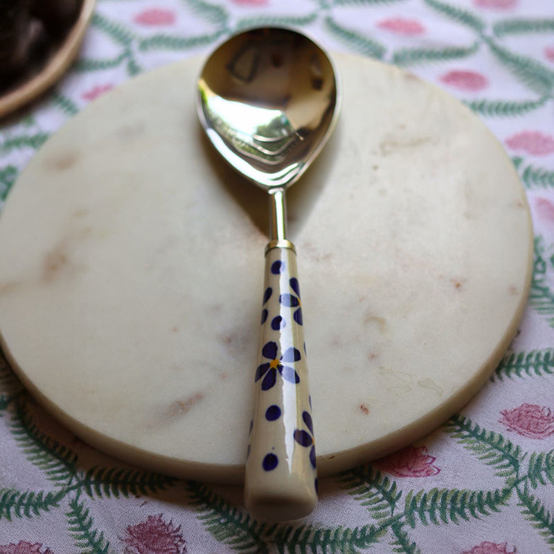 Petal Drop Steel Table Spoon