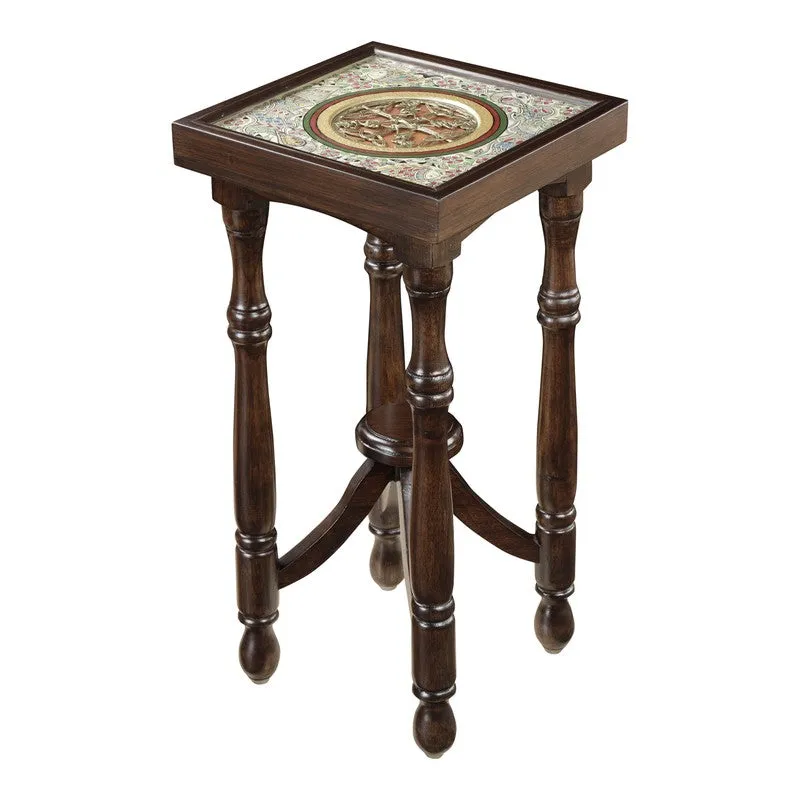 Sera Teak Wood Side Table media 3