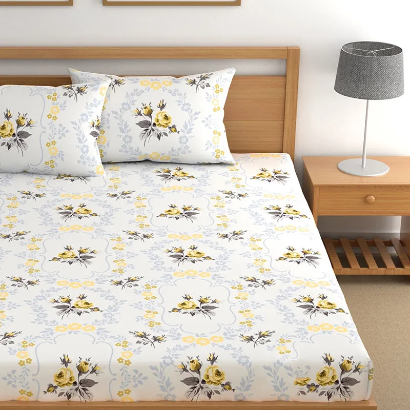 Jeanette Fitted Microfiber Microfiber Bedsheet - 150 GSM media 4
