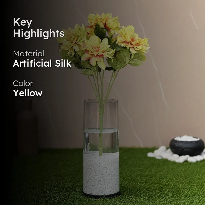 Artificial Flowers Bunch - Yellow media 2