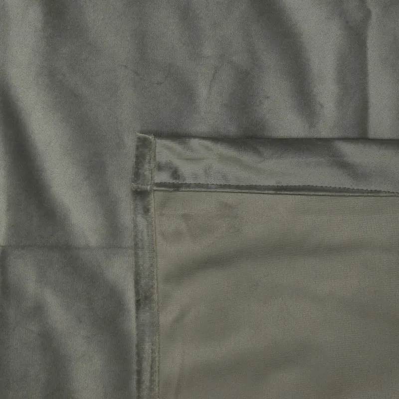 Cisco Solid Curtains (Grey) - Set Of Two media 5